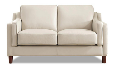 Hydeline Bella 2-Seater Leather Loveseat