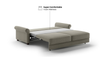 Luonto Casey Fabric Sleeper Sofa with Hybrid Function