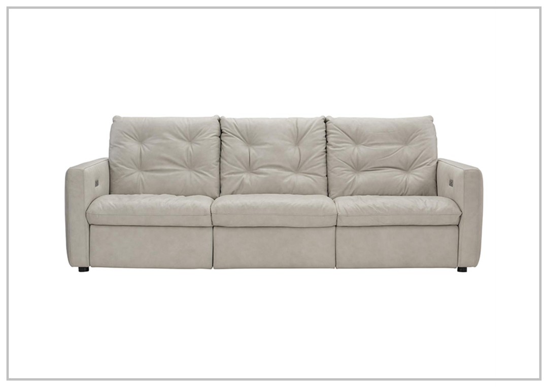 Bernhardt Kaya 3-Seater Leather Power Motion Sofa