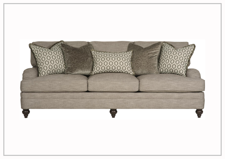 Bernhardt Tarleton Fabric Sofa With Spring Down Cushions - Jennihome.com