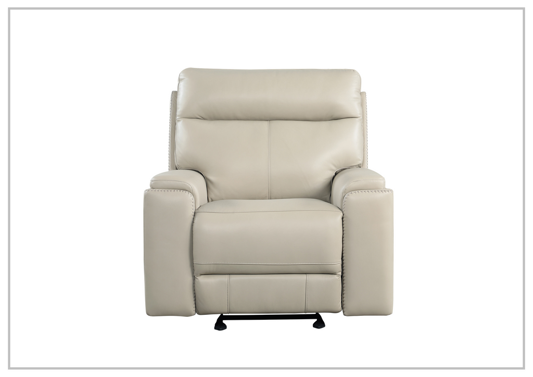 Gio Italia Bruna Glider Power Recliner Leather Chair