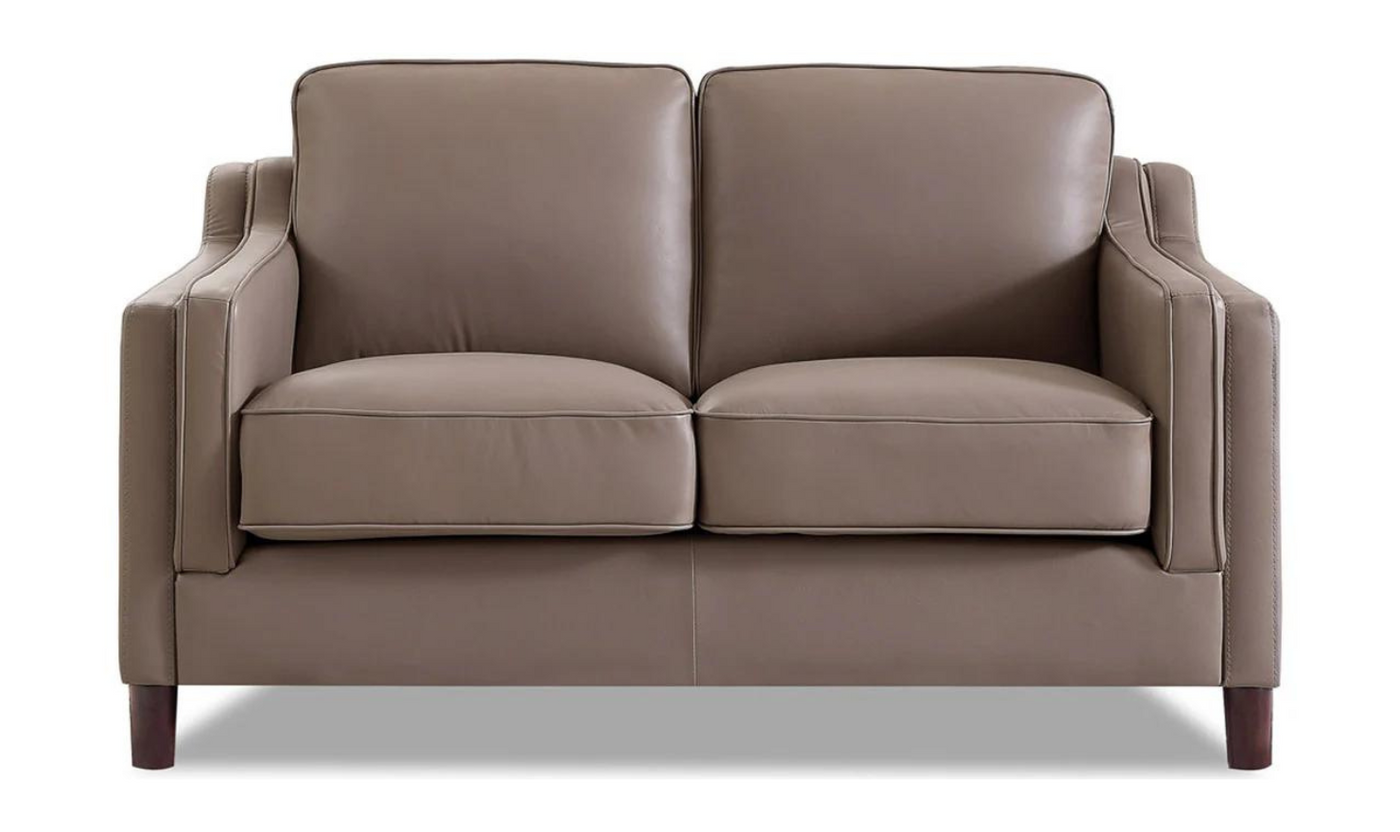 Hydeline Bella 2-Seater Leather Loveseat