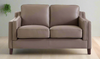 Hydeline Bella 2-Seater Leather Loveseat