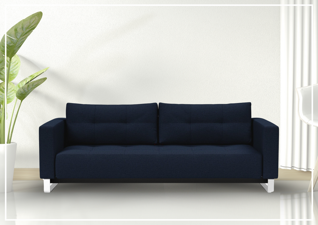 Innovation Living Cassius 2-Seater Fabric Sleeper Sofa-JENNIHOME