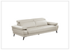 Mercer Leather Sofa with Adjustable Headrests