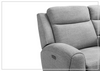 Gio Italia Wonder Sofa With Left-Arm and Right-Arm Recliners