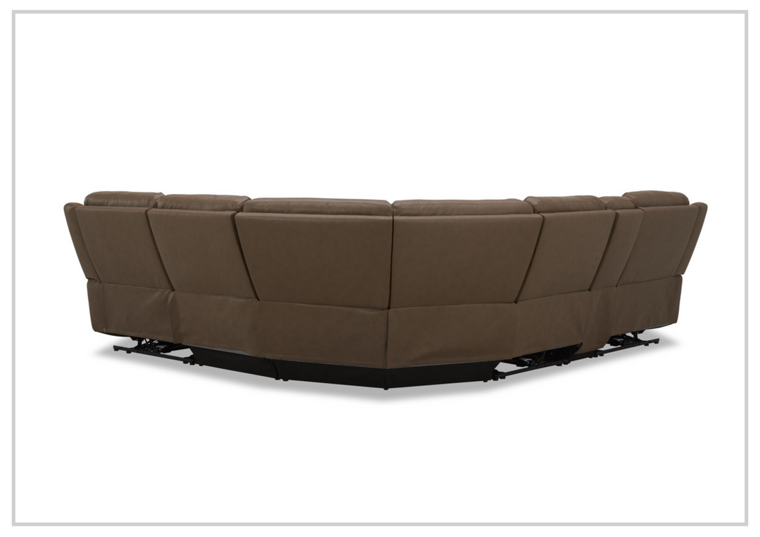 Gio Italia Wonder 6 Piece Reclining Sectional Sofa-Jennihome