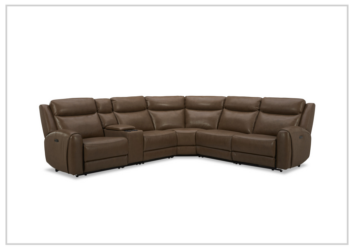 Gio Italia Wonder 6 Piece Reclining Sectional Sofa-Jennihome