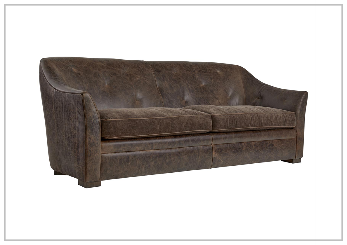 Bernhardt Brixton Leather Sofa- sofabed