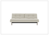 Innovation Living Dublexo Styletto 2-Seater Fabric Sleeper Sofa With Three Color Option-Jennihome