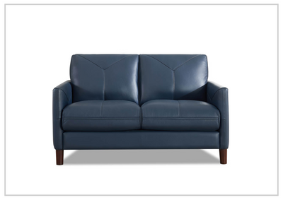 Hydeline Yorkdale Premium Top-Grain Leather Loveseat-Jennihome