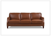 Hydeline Camano Leather Sofa With Nail-Head Finish-Jennihome