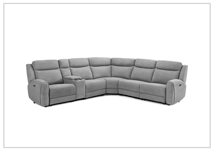Gio Italia Wonder 6 Piece Reclining Sectional Sofa-Jennihome