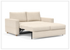 Innovation Living Neah Fabric Sleeper Sofa – Queen-Size 2-Seater Couch-Jennihome