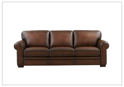 Hydeline Brookfield Premium Top-Grain Leather Sofa-Jennihome