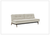 Innovation Living Dublexo Styletto 2-Seater Fabric Sleeper Sofa With Three Color Option-Jennihome