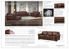 Hydeline Brookfield Premium Top-Grain Leather Sofa