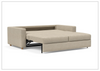 Innovation Living Neah Fabric Sleeper Sofa – King-Size 2-Seater Couch-Jennihome