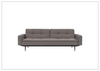 Innovation Living Dublexo Styletto 2-Seater Fabric Sleeper Sofa With Three Color Option-Jennihome