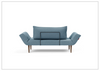 Innovation Living Zeal Fabric Sofa Daybed With Three Color Options-Jennihome