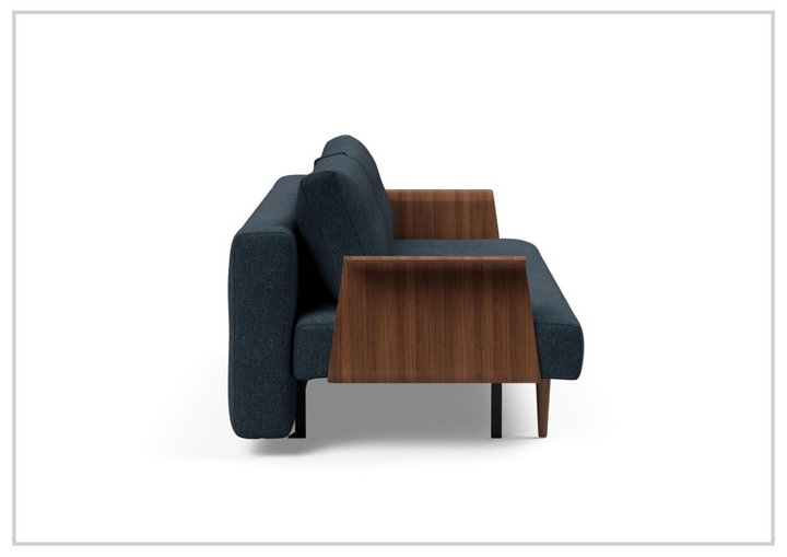 Innovation Living Recast Dark Styletto Fabric Sleeper Sofa-Jennihome