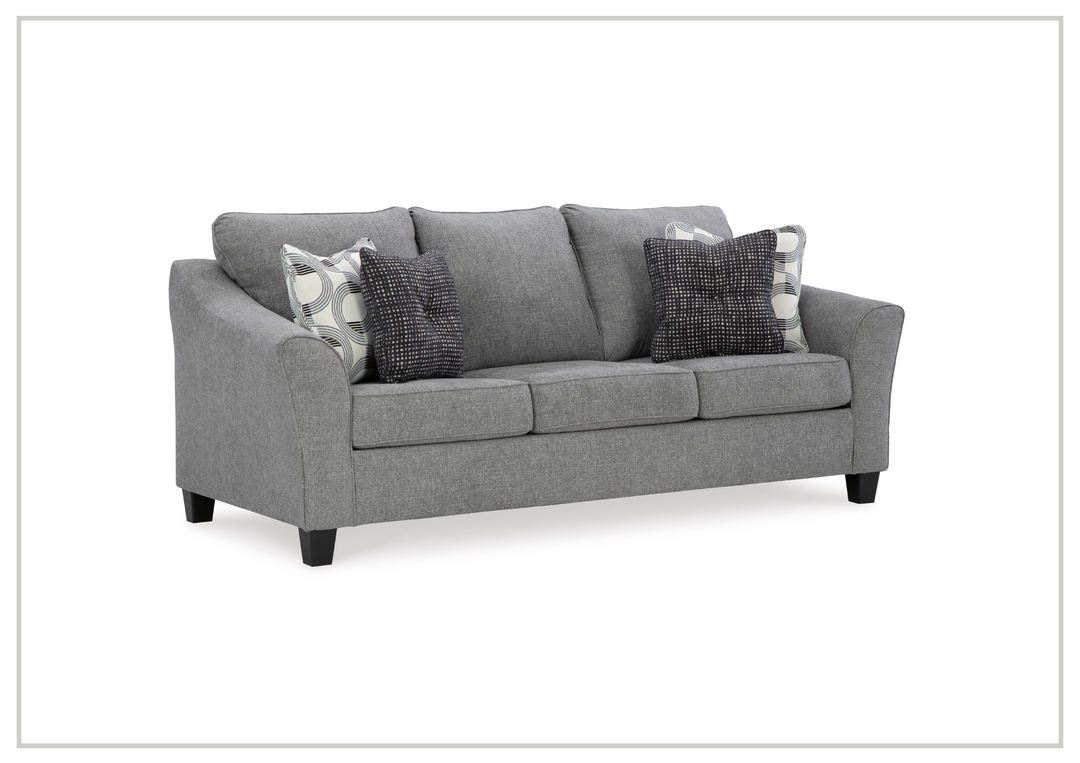 Gio Italia Home Melario Queen Sofa Sleeper in Gray- jennihome