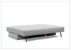 Innovation Living Osvald Two-Seater Fabric Sleeper Sofa With Three Color Option-Jennihome
