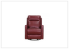 Hydeline Vienna Power Headrest Swivel Glider Leather Recliner-Jennihome