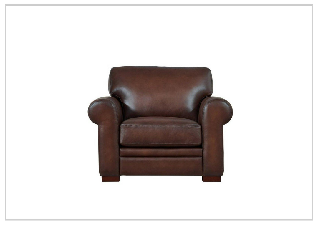 Hydeline Brookfield Premium Top-Grain Leather Chair-Jennihome