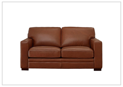 Hydeline Dillon Premium Top-Grain Leather Loveseat-Jennihome