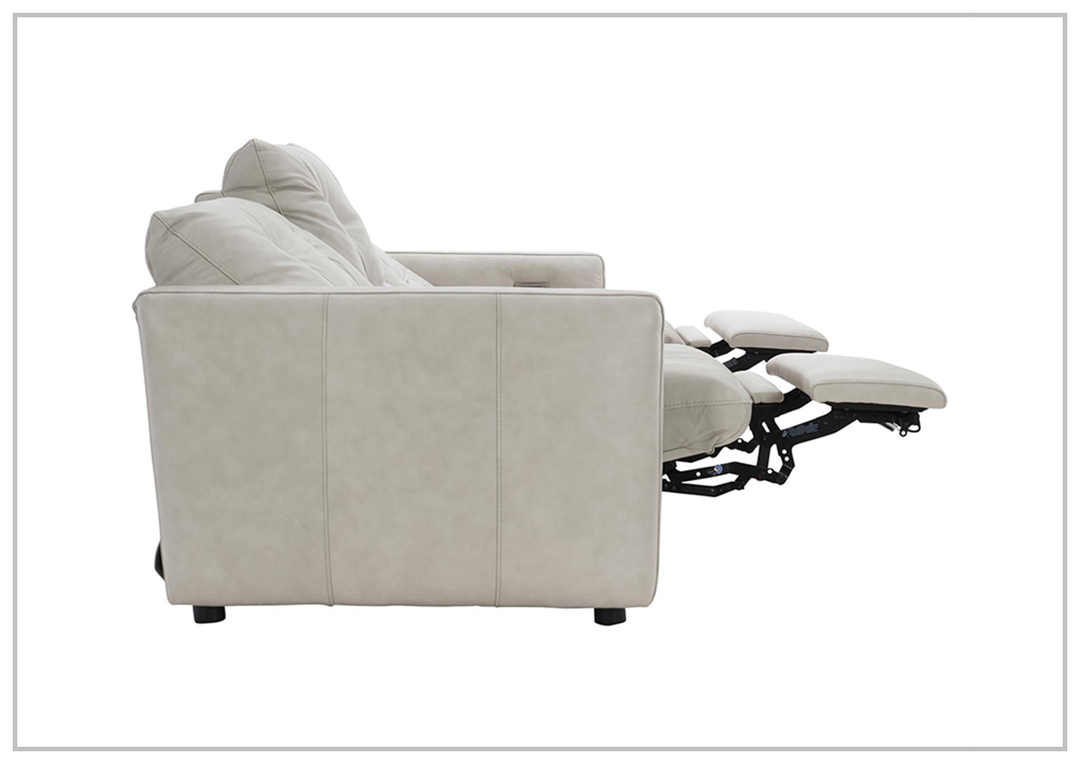 Bernhardt Kaya 3-Seater Leather Power Motion Sofa