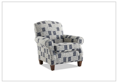 Klaussner Marie Accent Chair With Rolled Arms-Jennihome