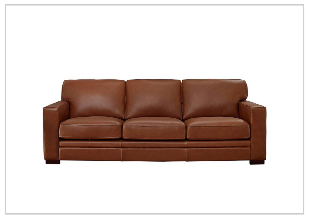 Hydeline Dillon Premium Top-Grain Leather Sofa-Jennihome