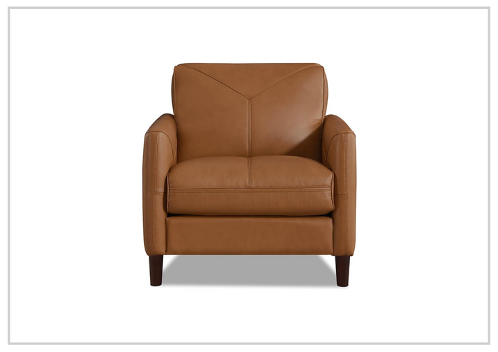 Hydeline Yorkdale Premium Top-Grain Leather Chair-Jennihome