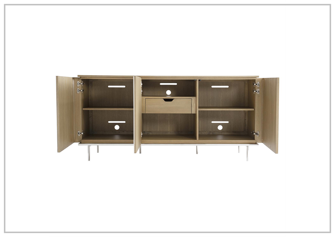 Bernhardt Modulum 75' Wide One Drawer Buffet Table - Jennihome