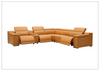 Gio Italia Hartley Power Motion Leather Sectional Sofa with Storage