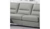 Elm L-Shape 3-Seater Leather Sectional Sofa with Modern Design