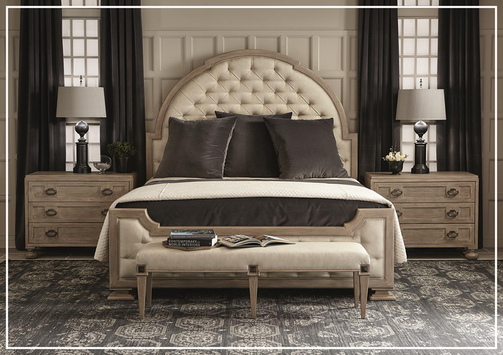 Santa Barbara Panel King Bed by Bernhardt- Jennihome