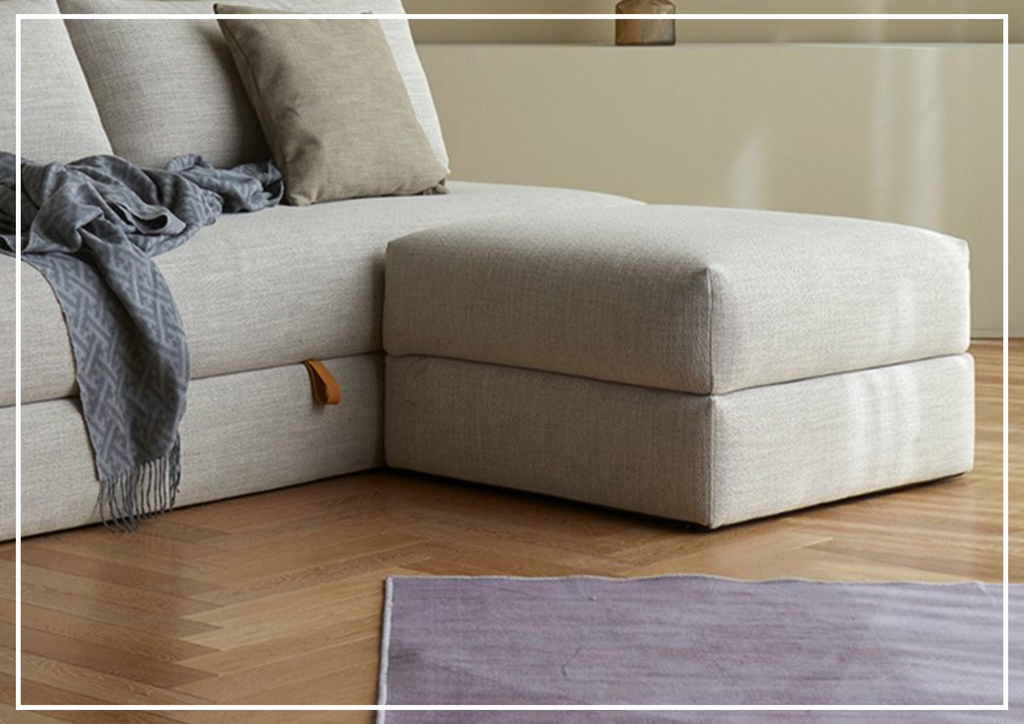 Innovation Living Cornila Ottoman with Integrated Storage-Jennihome