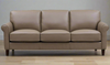 Laguna 3-Seater Leather Sofa with Elegant Rolled Arms