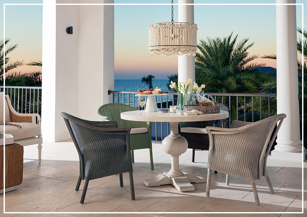 Escape Coastal Living Home Collection Round Dining Table