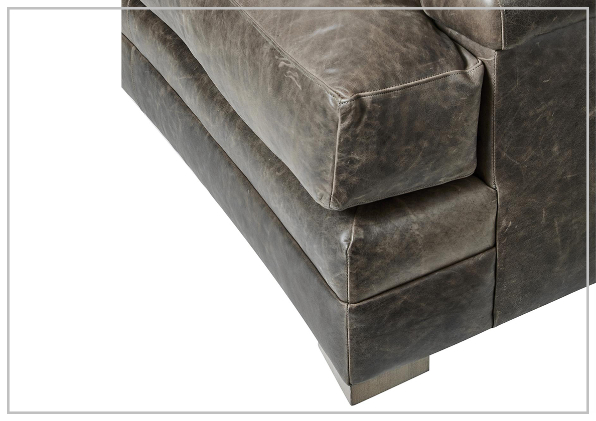 Bernhardt Burnham Leather Sofa- sofabed