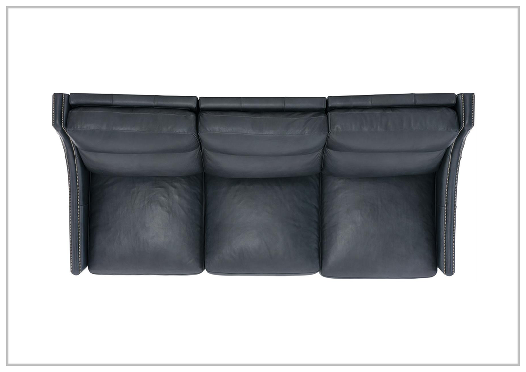 Bernhardt Richmond 3-Seater Leather Power Motion Sofa in Black