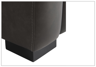 Bernhardt Germain Leather Power Motion Sofa with USB Ports