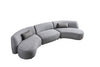 Dovelle Curved Modular Sectional Sofa | Contemporary Design | Gio Italia-Jennihome