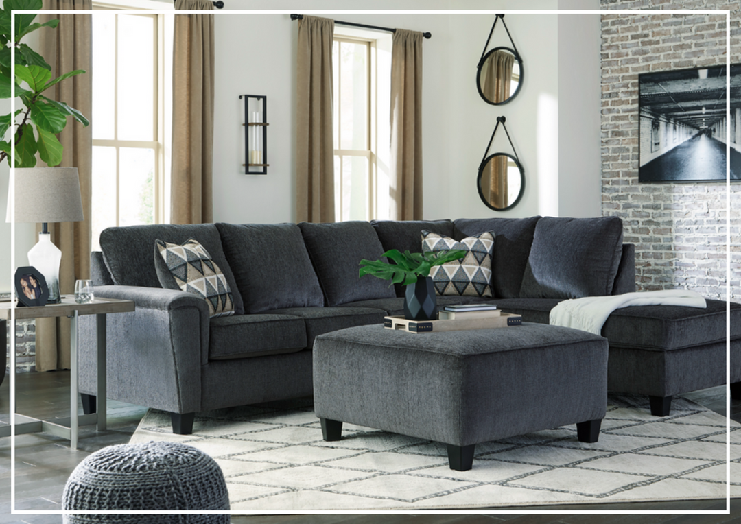 Gio Italia Abigail Queen L-shaped Fabric Sectional Sleeper with Chaise-Jennihome