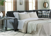 Gio Italia Abigail Queen L-shaped Fabric Sectional Sleeper with Chaise-Jennihome