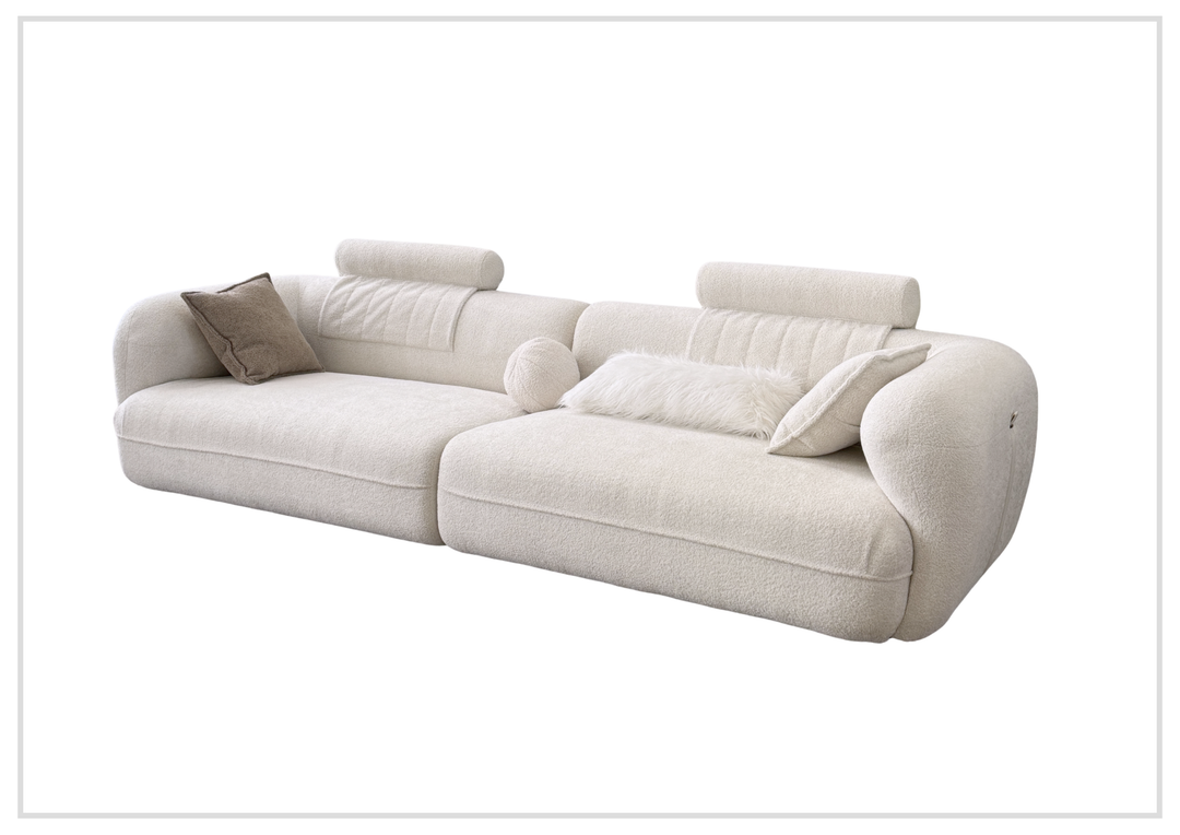 Accordis Perry | Fabric Sofa | Curved Arm | Klaussner