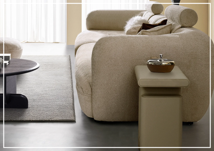 Accordis Perry | Fabric Sofa | Curved Arm | Klaussner-Jennihome