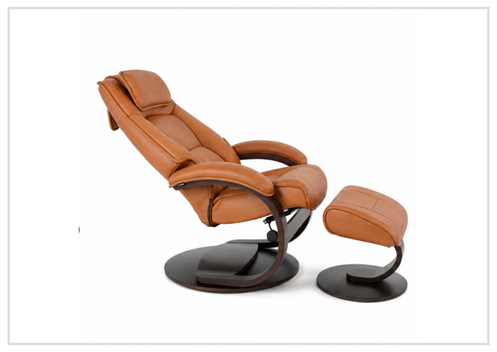 Admiral C Recliner Chair | Foot Stool | Swivel Base | Fjords